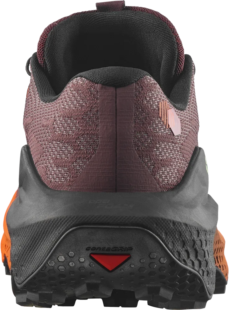 Salomon Ultra Glide 4 Huckleberry / Black / Red Orange, vue arrière