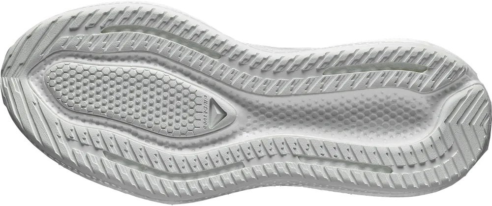 Salomon Aero Glide 4 White / Sunny Lime / Black, semelle extérieure