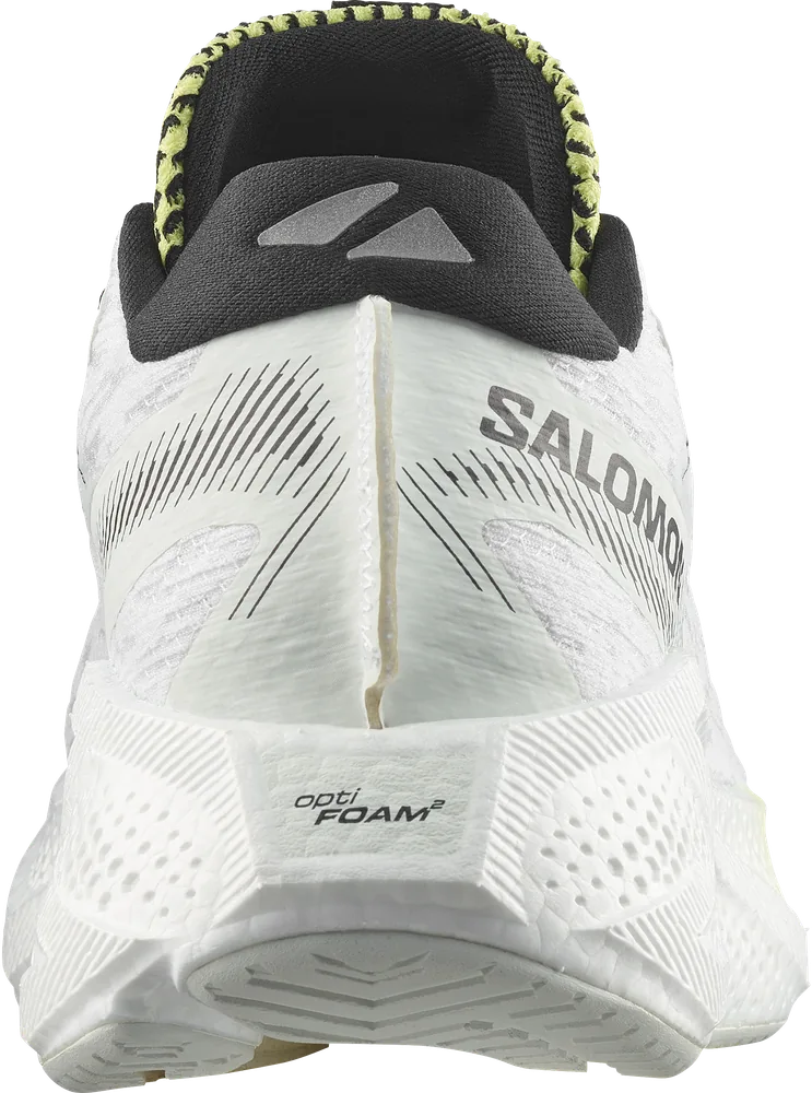 Salomon Aero Glide 4 White / Sunny Lime / Black, vue arrière