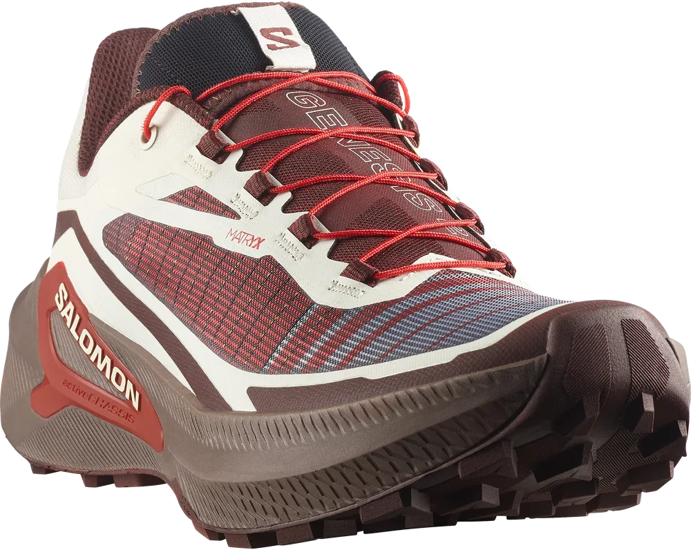 Salomon Genesis 2 Vanilla Ice / Iron / Lava Falls, vue trois quarts
