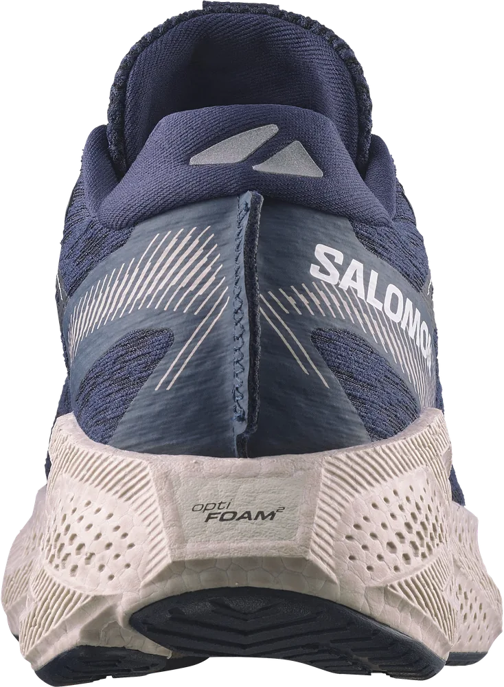 Salomon Aero Glide 4 Maritime Blue / Silver Cloud / White, vue arrière