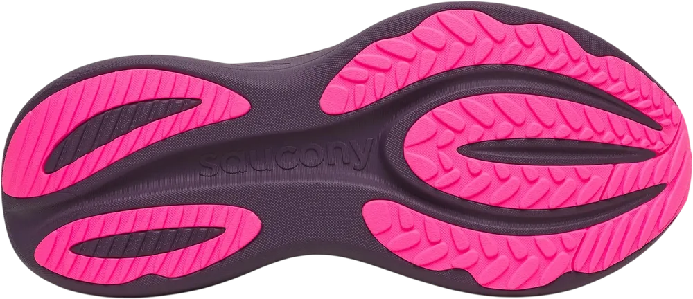 Saucony Triumph 24 Quartz / Eggplant, semelle extérieure