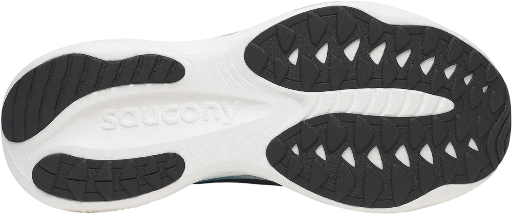 Saucony Ride 19 Naval / Cobalt, semelle extérieure